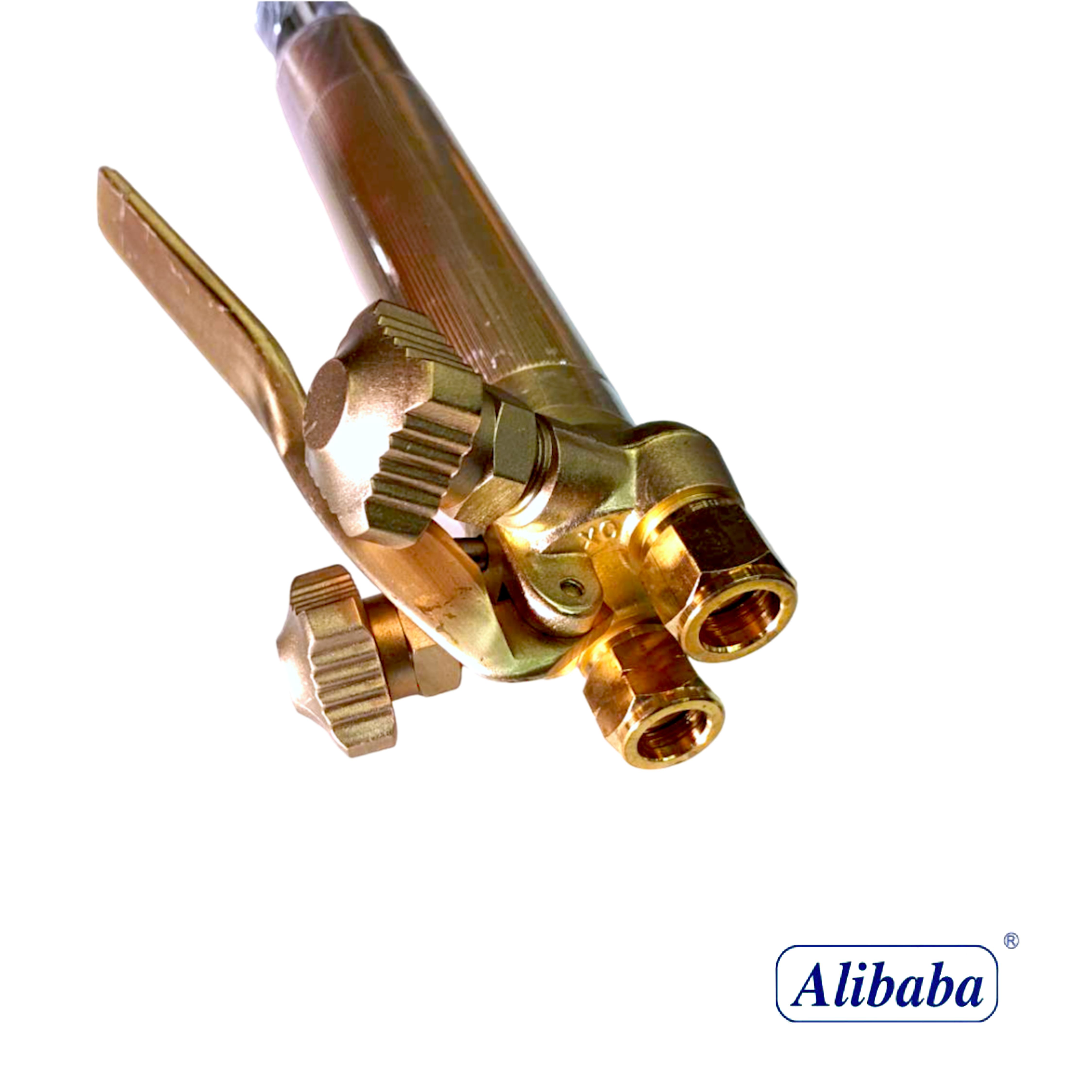 Alibaba ชุดตัดแก๊ส LPG ครบชุด รุ่น 62-3F พร้อมกล่องพลาสติก ของแท้ 100%