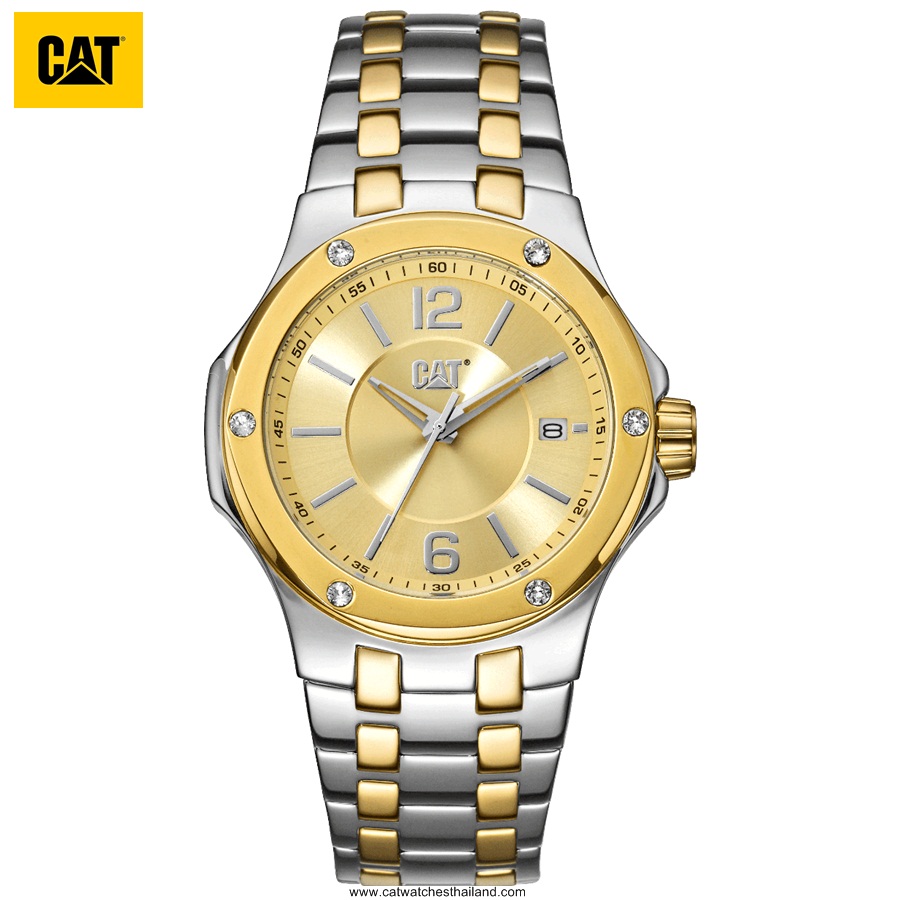 CAT NAVIGO LADY SILVER/GOLD BI-COLOR รุ่น A1.381.13.832
