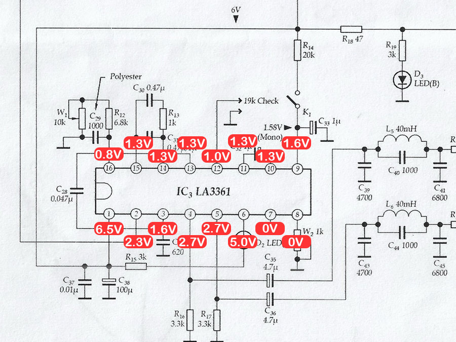 ชุดคิทเครื่องรับวิทยุ FM แบบใช้ไอซีรุ่น ICR1260F (ยังไม่ได้ประกอบ)