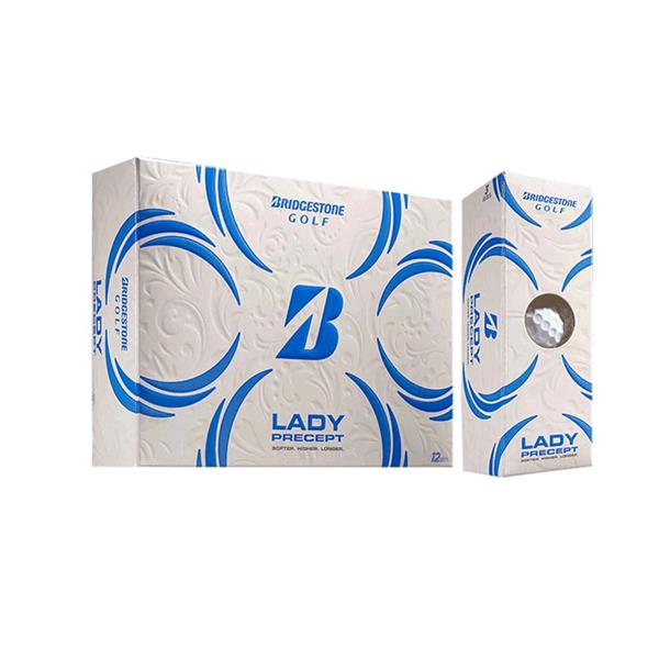 ลูกกอล์ฟ Bridgestone Lady Precept White (ซื้อ 2 แถม 1)