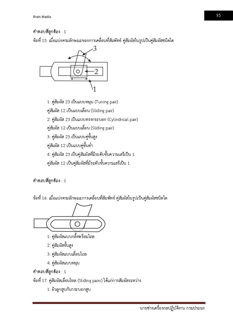 โหลดแนวข้อสอบ นายช่างเครื่องกลปฏิบัติงาน กรมประมง