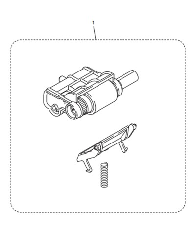 "ชุดฟีดกระดาษ" PAPER FEEDING KIT DC BROTHER MFC-9140CDN/MFC-9330/HL-3170CDW "ตำแหน่งที่ 1 "