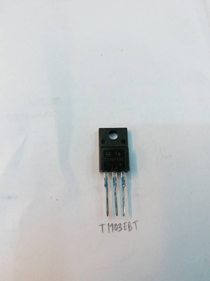 ขาย T1103EBT ตัวถังTO-220Fตัวถังพลาสติกหลังดำราคาตัวละ บาท