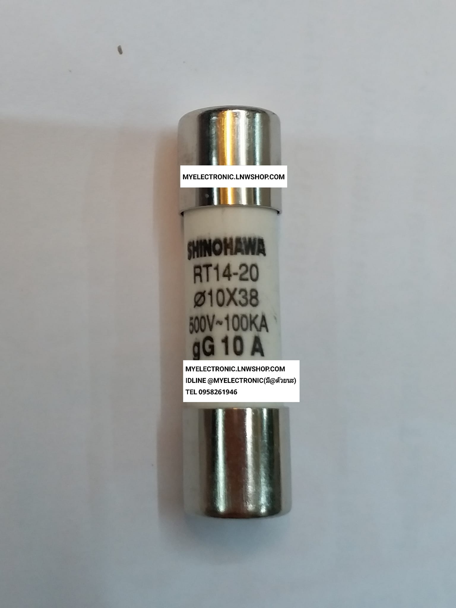 ขาย ฟิวส์10A500V ฟิวส์10×38MM 500V ฟิวส์ขนาด10x38mm.ฟิวส์กระเบื้อง10×38MM.ฟิวส์เซรามิค10x18mm.ราคา ตัวละ . . . . หน่วย บาท