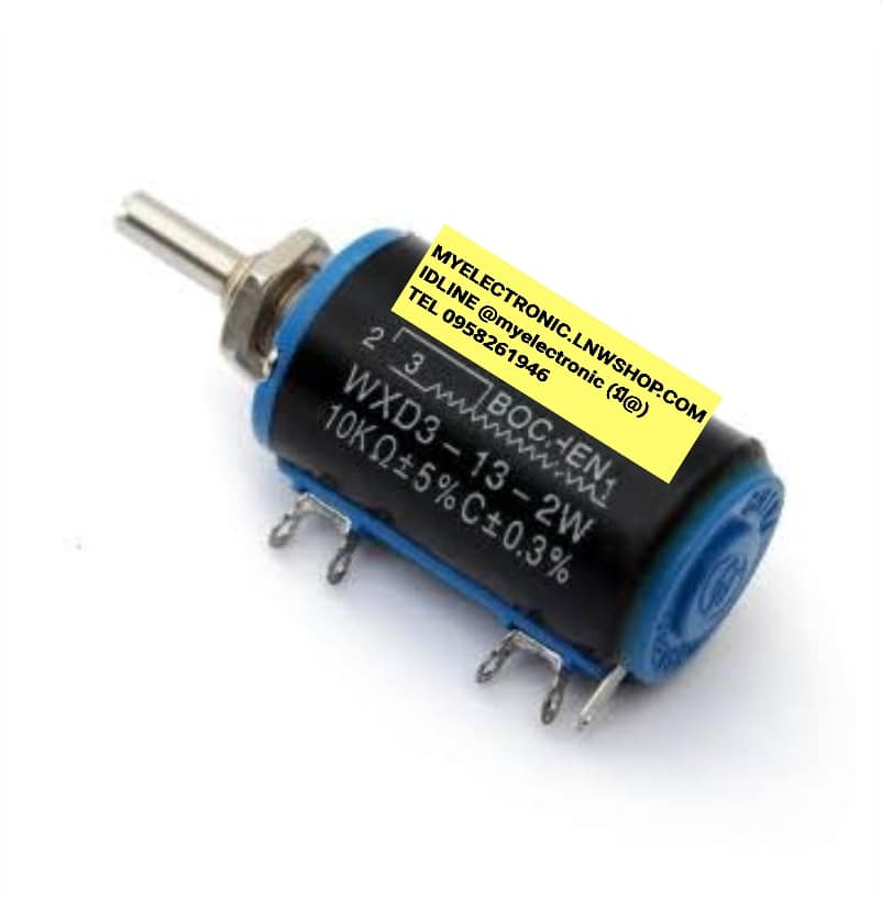 โวลุ่ม10Kรุ่นWXD3-13-2Wโวลุ่ม10รอบโวลุ่มปรับ10รอบโวลุ่มทดรอบ10รอบ