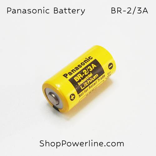 แบตเตอรี่ Battery Panasonic (BR-2/3A) 3V