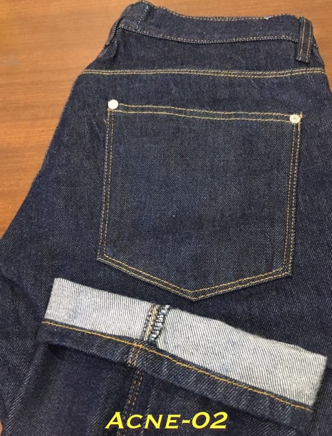 2. Acne Studios - Max Raw Jeans เอว 32 ยาว 28