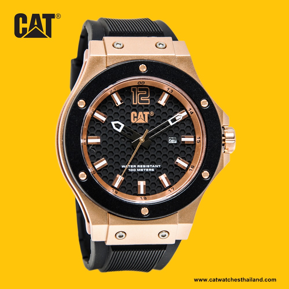 นาฬิกา CAT CODEX รุ่นลิมิเต็ดปี 2020 รหัส 10.191.21.129 (สีโรสโกลด์) ผลิตจำนวนจำกัด