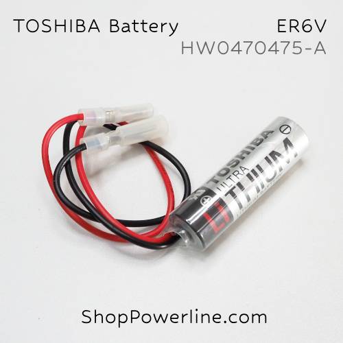 แบตเตอรี่ Battery TOSHIBA (ER6V, HW0470475-A, HW8471030-A) 3.6V (White Plug)