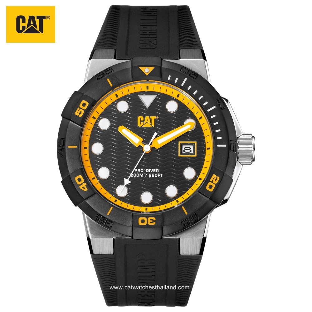 นาฬิกาดำน้ำ CAT นาฬิกา Caterpillar รุ่น SHOCK DIVER รหัส SI.141.21.127