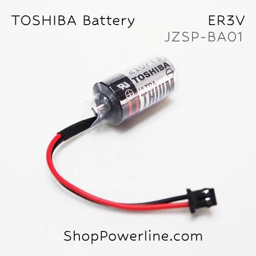 แบตเตอรี่ Battery TOSHIBA/Japan (ER3V, JZSP-BA01) 3.6V (Black Plug)