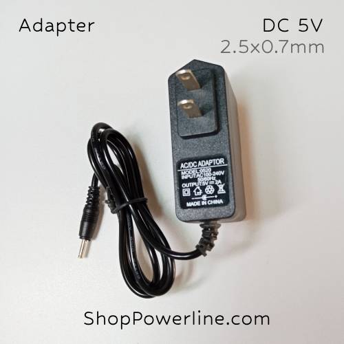 อะแดปเตอร์ Adapter 5V 2A (2.5x0.7mm)