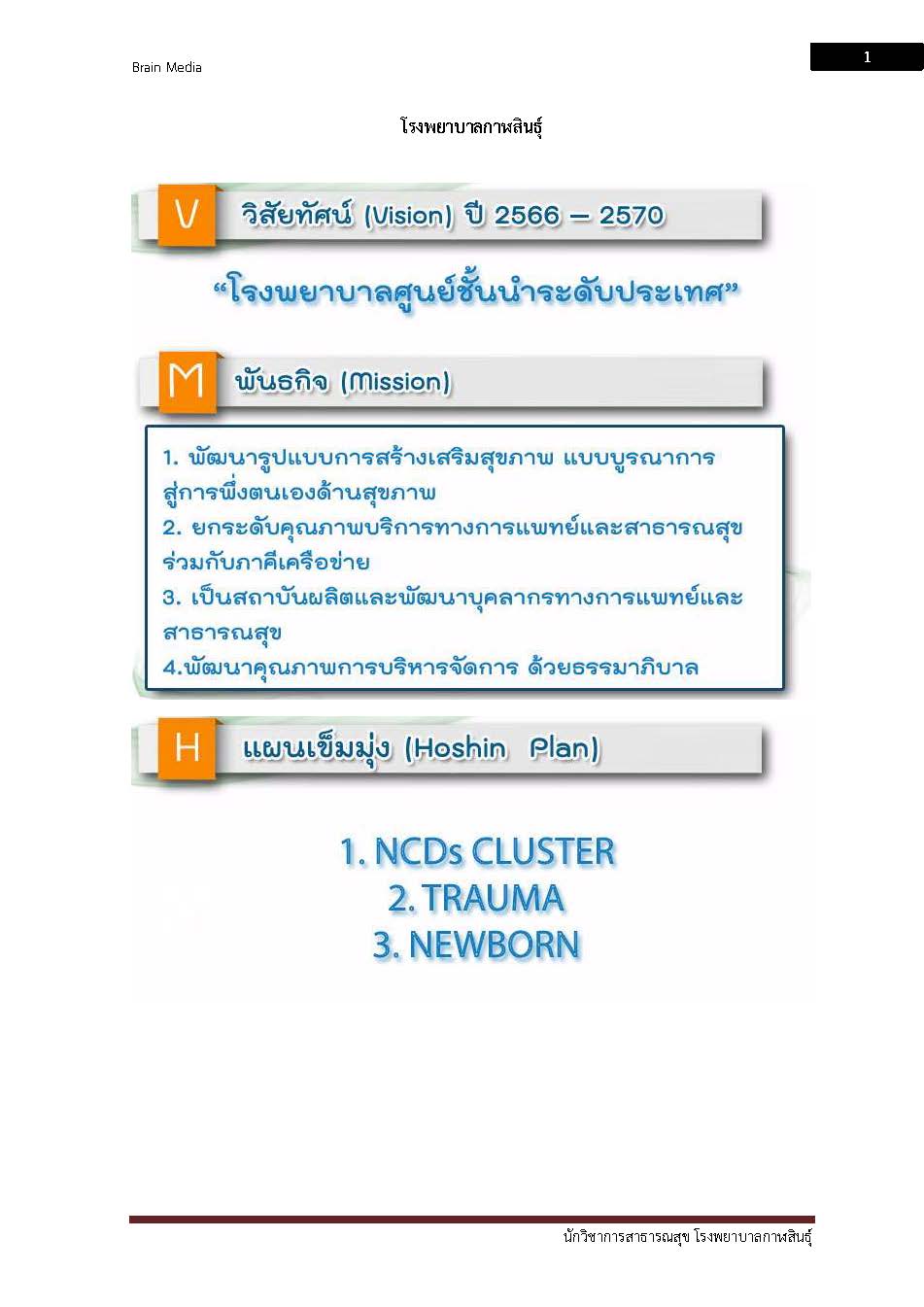 โหลดแนวข้อสอบ นักวิชาการสาธารณสุข โรงพยาบาลกาฬสินธุ์