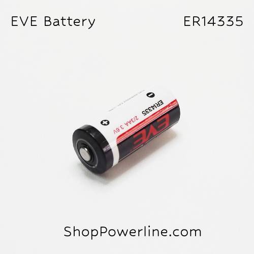 แบตเตอรี่ Battery EVE (ER14335) 3.6V 2/3AA 1650mAh
