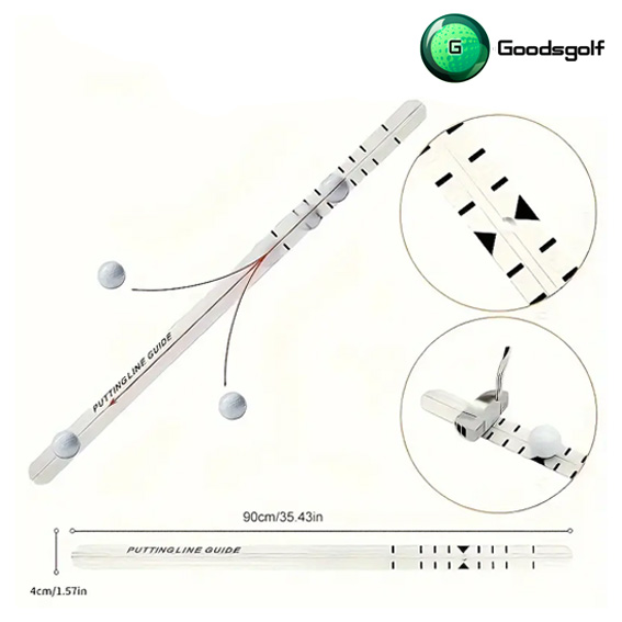 putting line guide golf putting trainer อุปกรณ์ฝึกซ้อมพัตต์