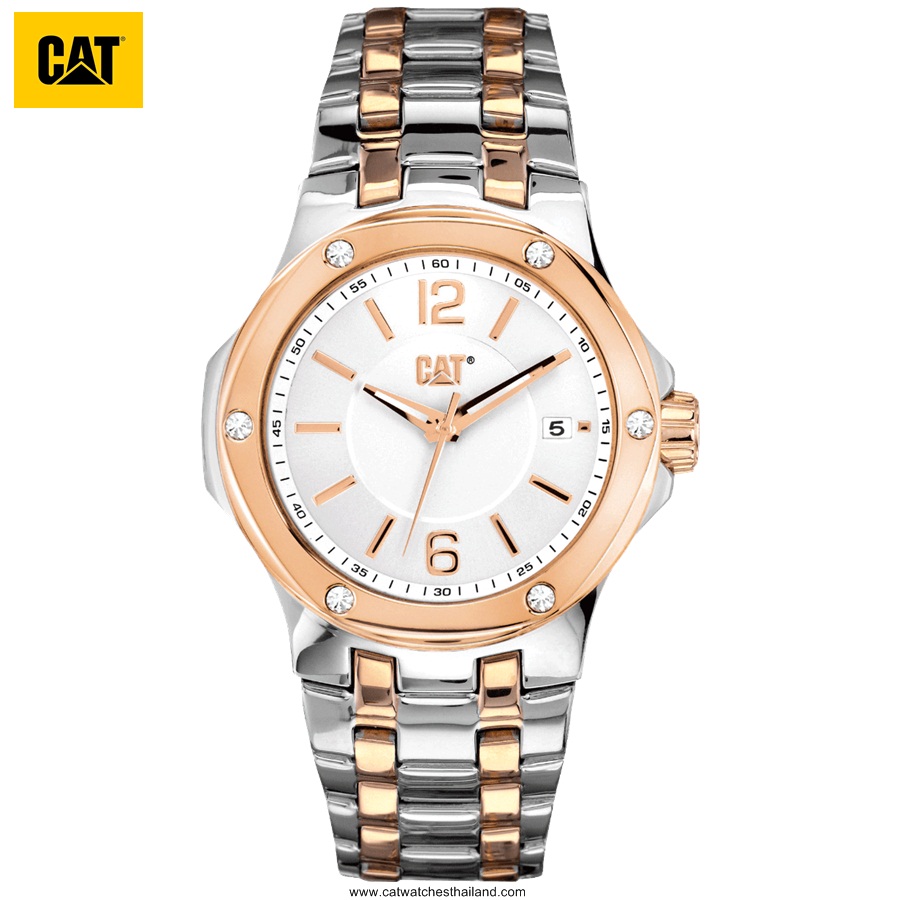 CAT NAVIGO LADY ROSE GOLD BI-COLOR รุ่น A1.391.13.239