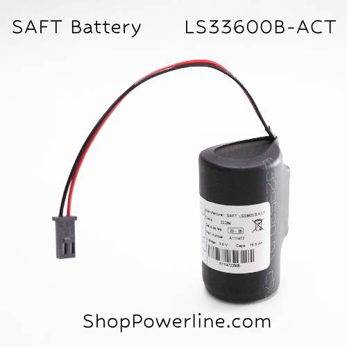 แบตเตอรี่ Battery SAFT (LS33600B-ACT) 3.6V (Black Plug)