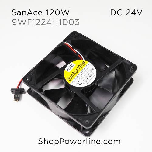 Ventola San Ace 120 9WF1224H1D03 – 24V 0,32A – 120mm – Nuova