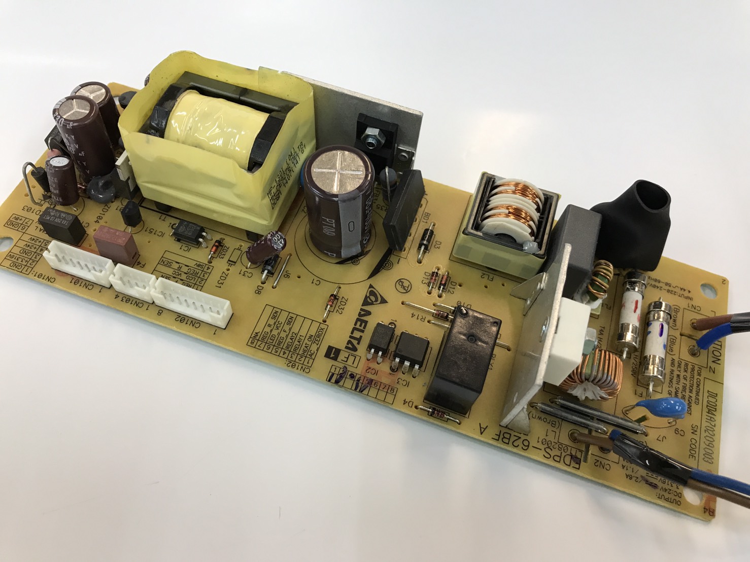 "บอร์ดจ่ายไฟ" POWER SUPPLY BROTHER MFC 7470d