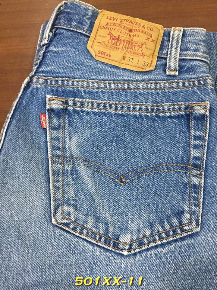 11. Levi's 501xx Made in USA ปี 1981 เอว 29 ยาว 31