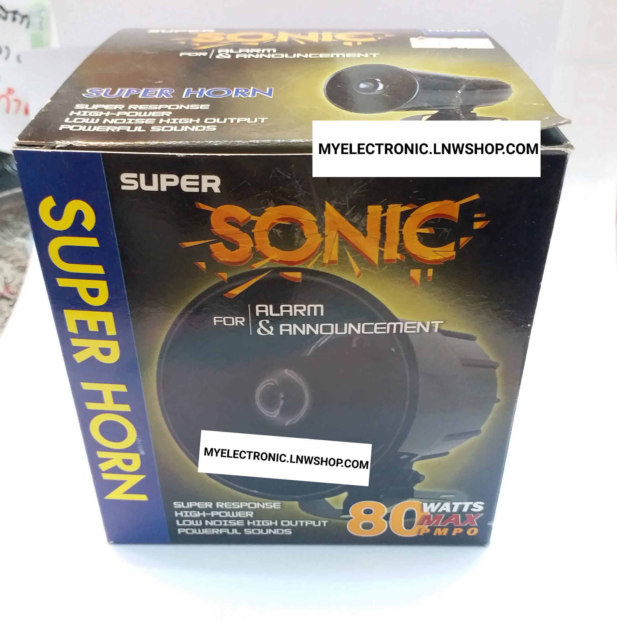 ขาย ลำโพงฮอนด์ 8โอห์ม40W ลำโพงฮอนด์ฟิวเจอร์คิท ลำโพงฮอนด์ 4นิ้ว 8โอห์ม 25W HORN SPEAKER SUPER SONIC 8 OHM 25W ATT ยี่ห้อ โครงงาน นักเรียน นักศึกษา ราคา ตัวละ . . . . หน่วย บาท