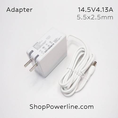 อะแดปเตอร์ Adapter 14.5V 4.13A (5.5x2.5,2.1mm)