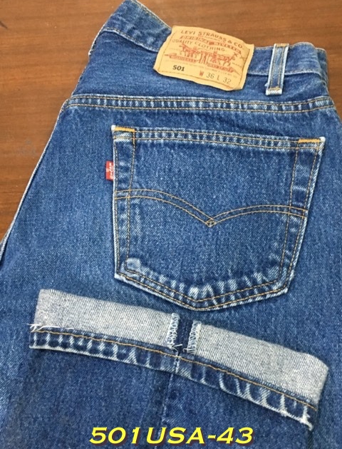 43. Levi’s 501 Made in USA ปี 1993 เอว 35 ยาว 31