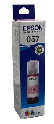"หมึกสีแดงอ่อนแท้" INK BOTTLE LIGHT MAGENTA DYE 70ML. EPSON L18050