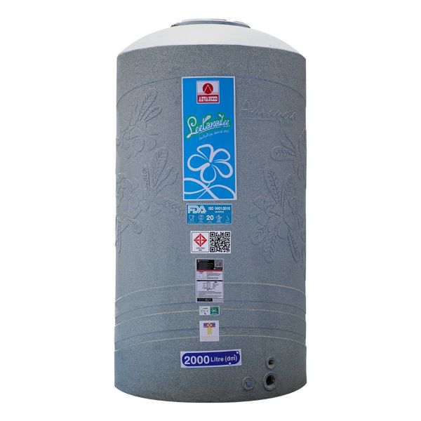 ถังเก็บน้ำบนดิน แอ็ดวานซ์ รุ่นลีลาวดี (Leelawadee) ขนาด 2000 ลิตร