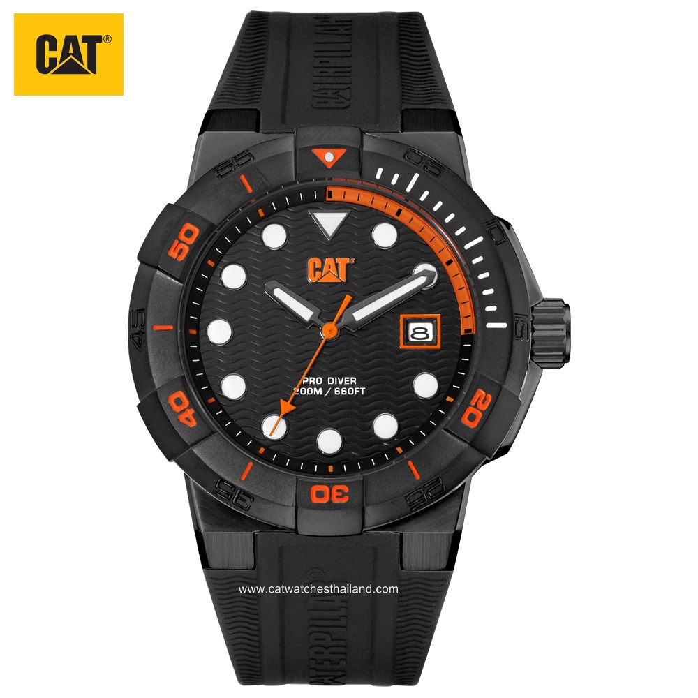 นาฬิกาดำน้ำ CAT นาฬิกา Caterpillar รุ่น SHOCK DIVER รหัส SI.161.21.124