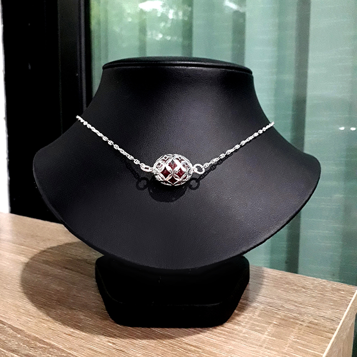 สร้อยคอ SILVER 9.25% 17" Silver 1 NS105