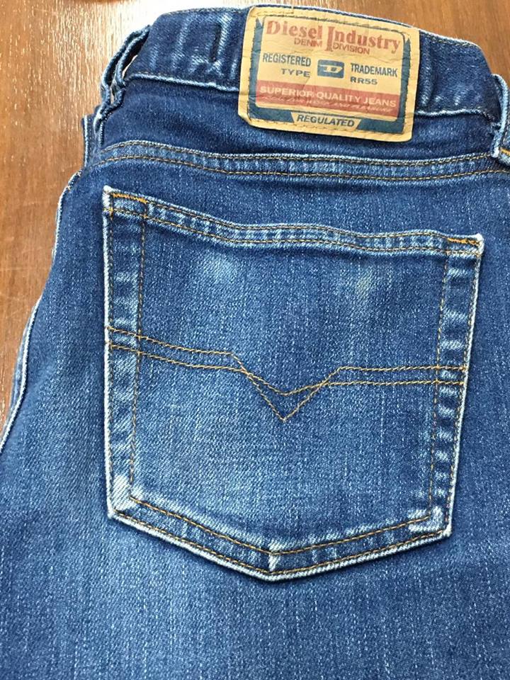 7. กางเกงยีนส์ผู้หญิง - Diesel Jeans รุ่น Luster 711 เอว 29 ยาว 31