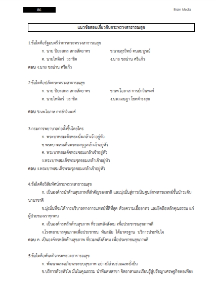 โหลดแนวข้อสอบ นายช่างเทคนิค โรงพยาบาลสรรพสิทธิประสงค์