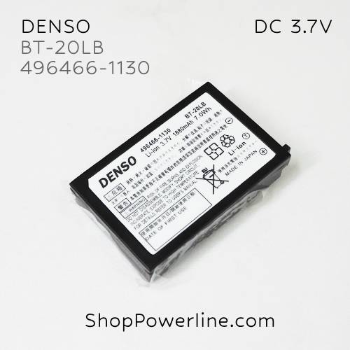 แบตเตอรี่ชาร์จ Battery Scanner Re-charge DENSO (BT-20LB, 496466-1130) 3.7V 1880mAh
