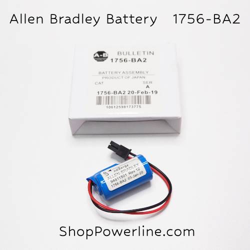 แบตเตอรี่ Battery Allen-Bradley (AB 1756-BA2, CR17335SE) 3V (Black Plug)