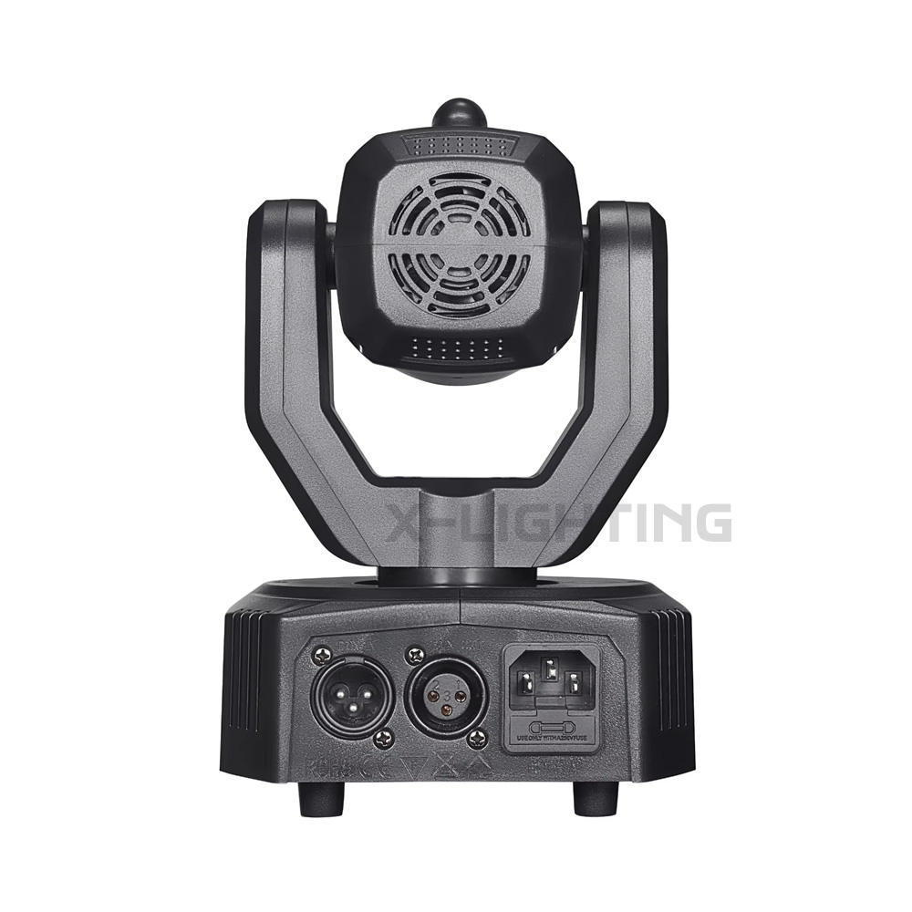 Mini Moving Head Beam RGBW 30W พร้อมเลเซอร์เอฟเฟกต์ | รองรับ DMX512 | 2700K/6000K | IP20