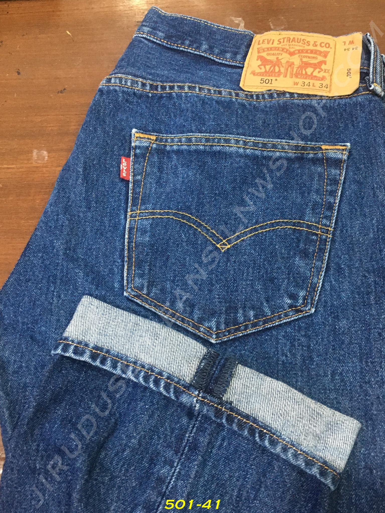 41. Levi’s 501 Made in Mexico ปี 2017 เอว 35 ยาว 34