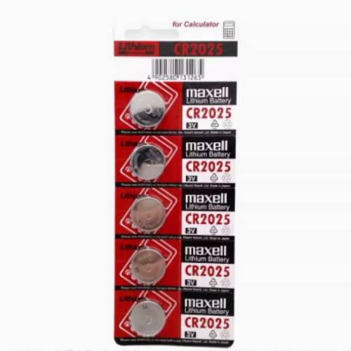 แบตเตอรี่ Battery Maxell (CR2025) 3V (Pack5)