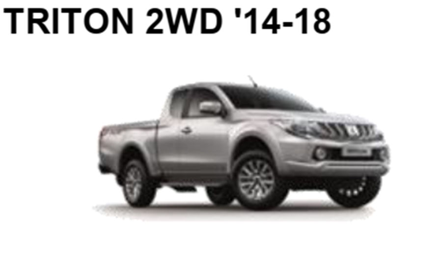 MITSUBISHI TRITON 2WD '14-18