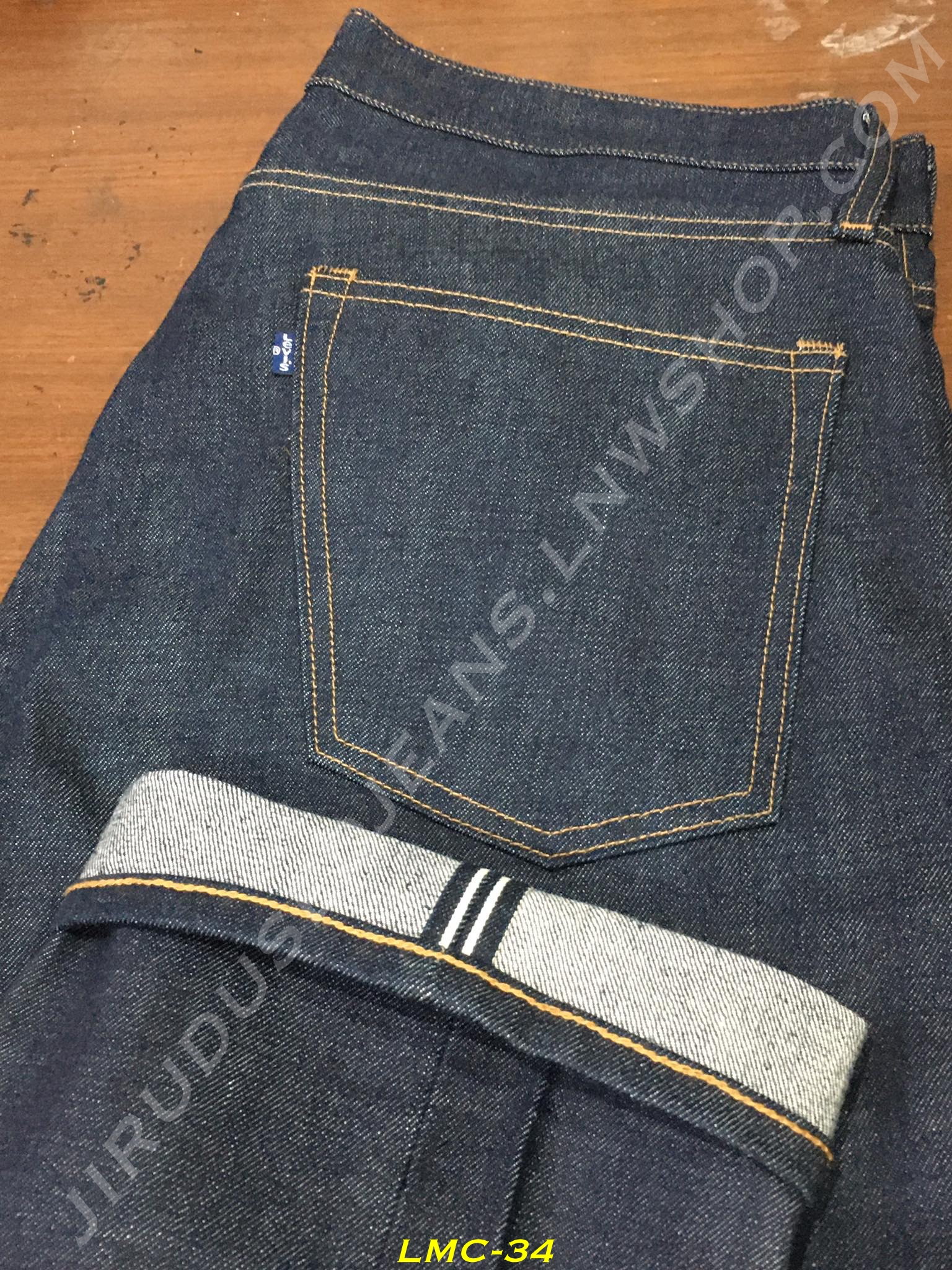 34. ใหม่ - Levi’s Made & Crafted รุ่น Rail Straight ผ้าริม ผ้าดิบญี่ปุ่น 13oz. เอว 34 ยาว 31 Sample Garment Made in Turkey