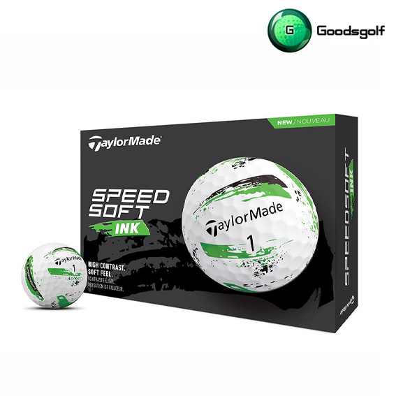 ลูกกอล์ฟ TaylorMade SpeedSoft Ink New 2024! (ซื้อ 2 แถม 1)