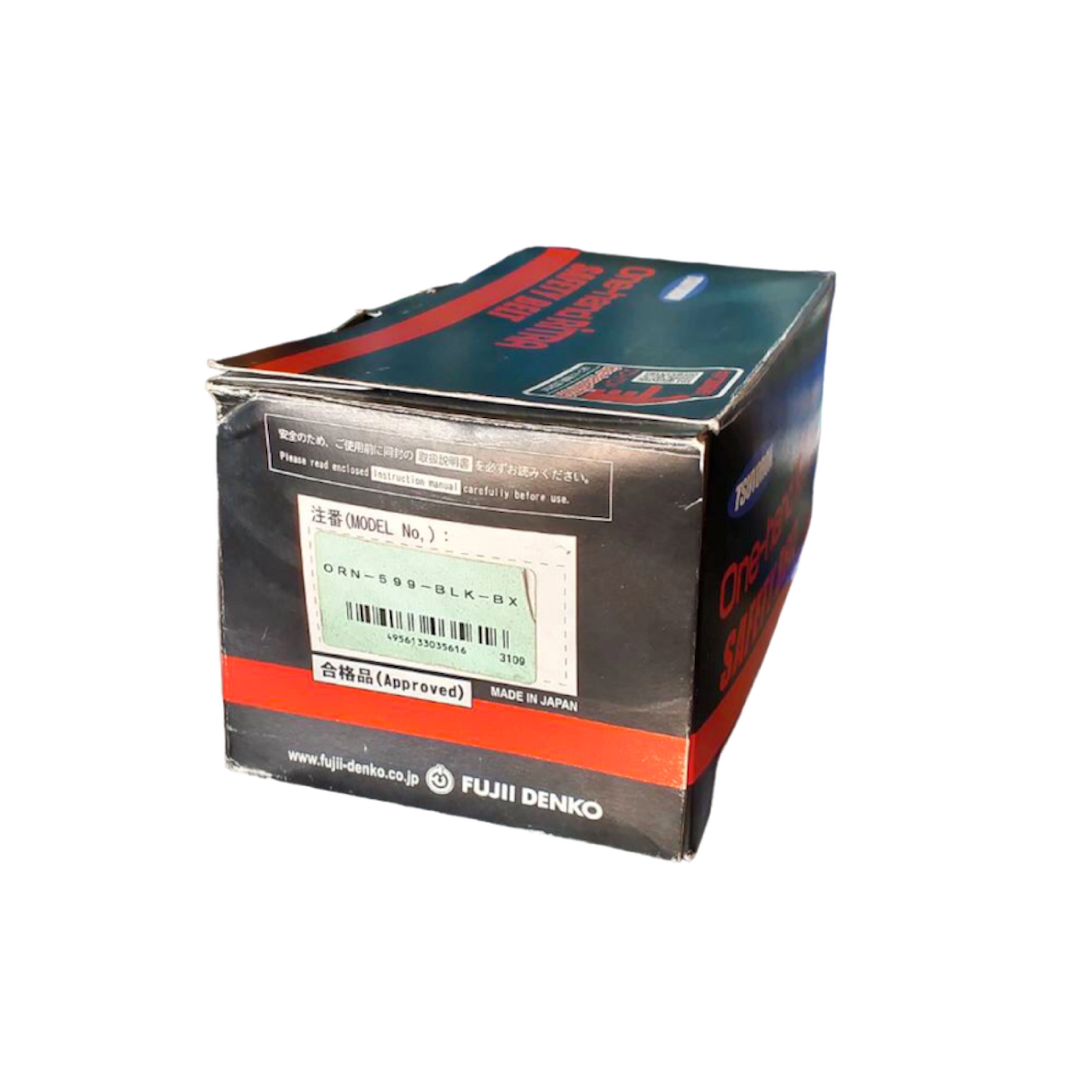 เข็มขัดนิรภัย รุ่นมาตรฐานสำหรับการดึงด้วยมือเดียว RITRA ORN-599-BLK JAPAN ของแท้ นำเข้าจากญี่ปุ่น