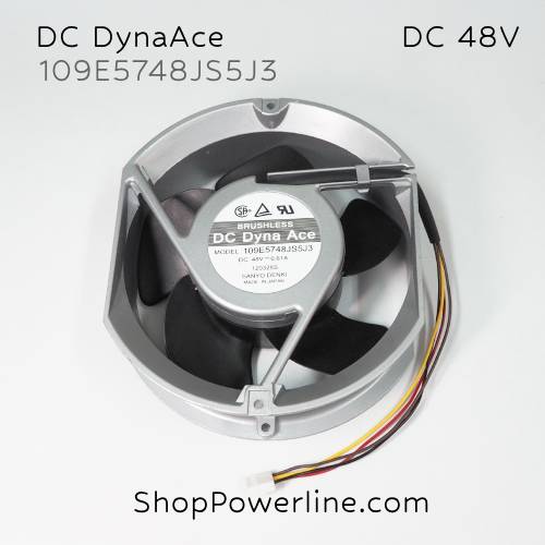 พัดลม Fan DC DynaAce (109E5748JS5J3) DC48V 172x150x51mm 0.61A (4wire)