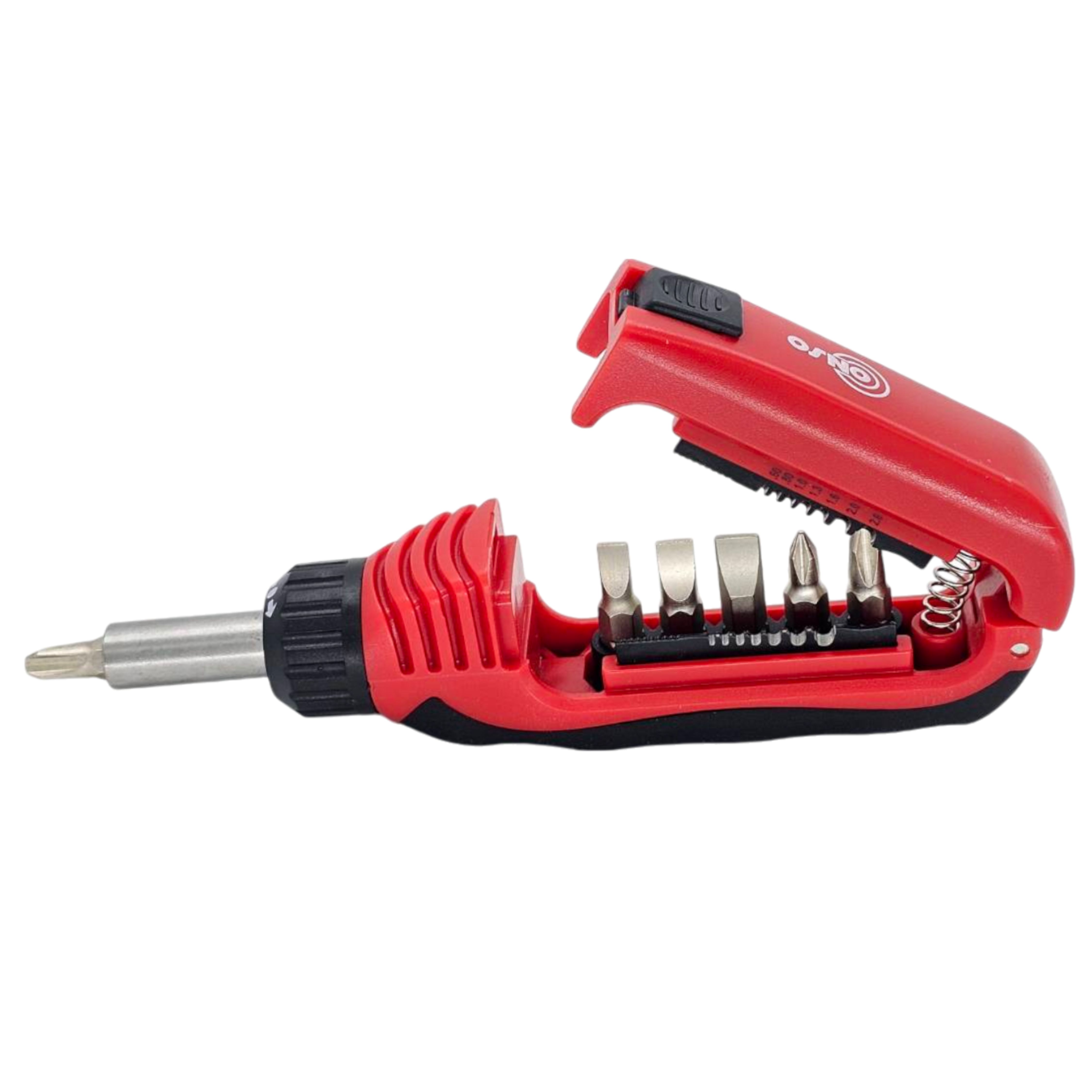 ไขควงด้ามฟรี ไขควงหัวฟรี ด้ามปอกสายไฟได้ พร้อมหัวไขควง 6 ชิ้น CONSO รุ่น CS-2052