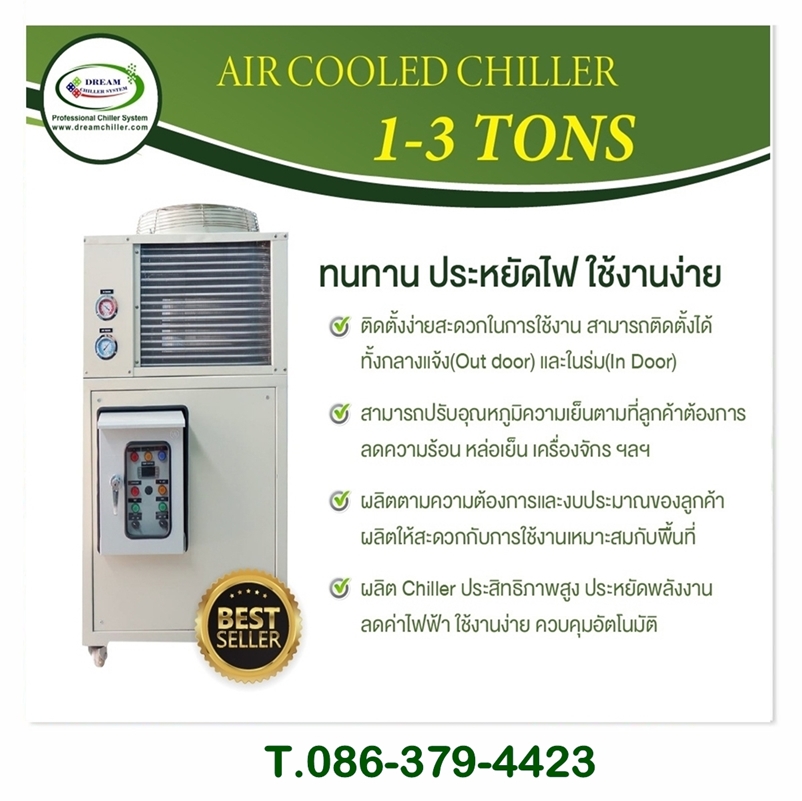 Air Cooled Chiller 1 - 3 Tons.