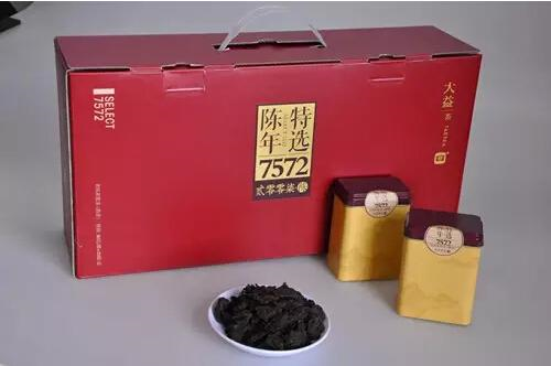 ชาผู่เอ๋อร์ (สุก) เฉินเหนียน เท่อซ่วน 7572