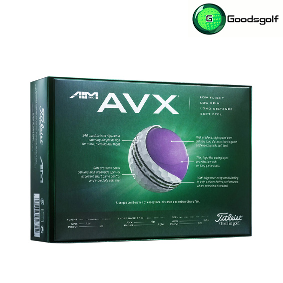 ลูกกอล์ฟ Titleist AVX AIM 360°