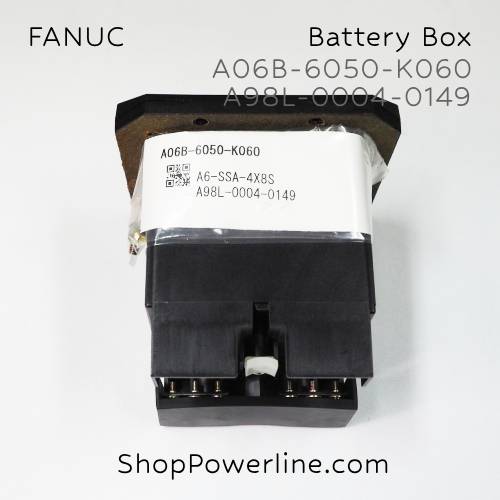 กล่องแบตเตอรี่ Battery Box FANUC (A06B-6050-K060, A98L-0004-0149) Four-cell LR20