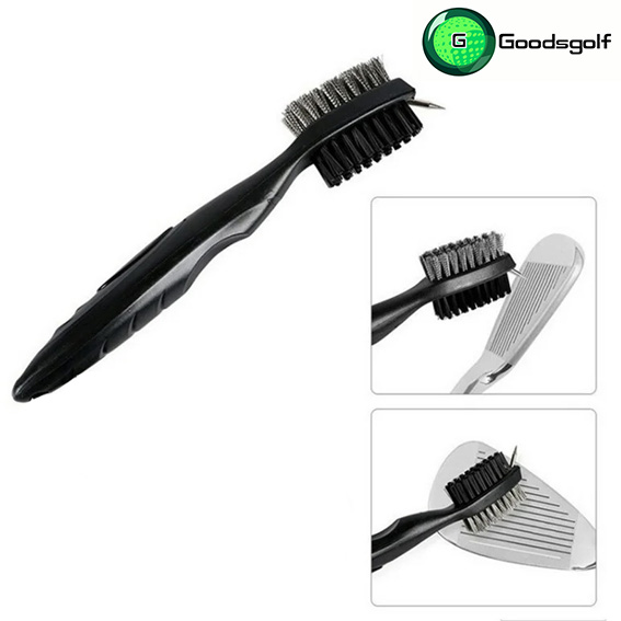 แปรงทำความสะอาดหน้าไม้กอล์ฟ 2 ด้าน