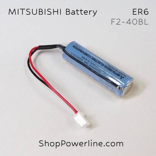 แบตเตอรี่ Battery Mitsubishi (ER6C, F2-40BL) 3.6V (White Plug)